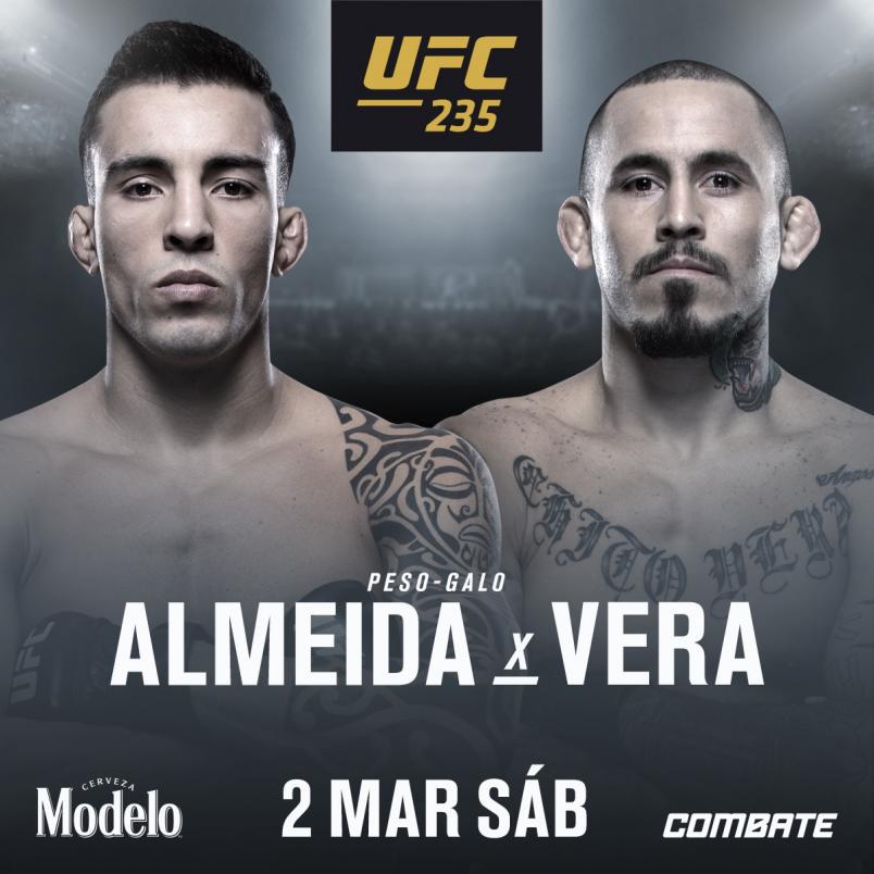 THOMINHAS ALMEIDA ENCARA MARLON VERA NO UFC 235