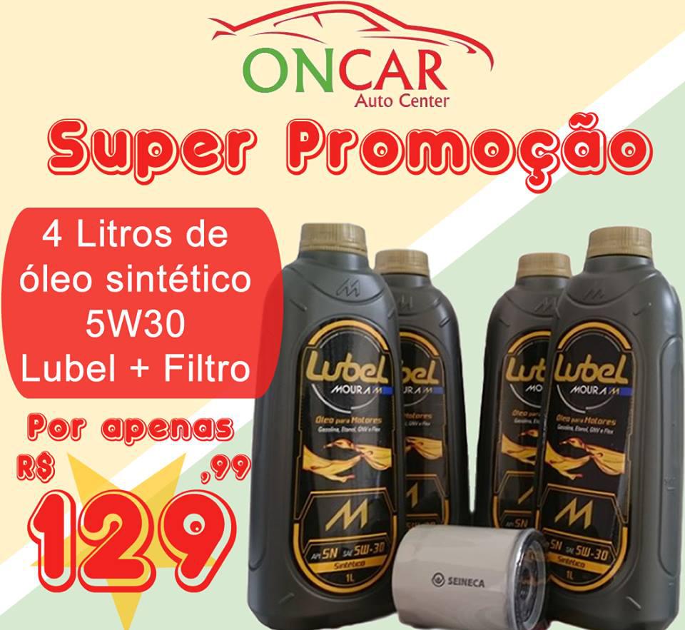 Serviços troca de óleo oncar