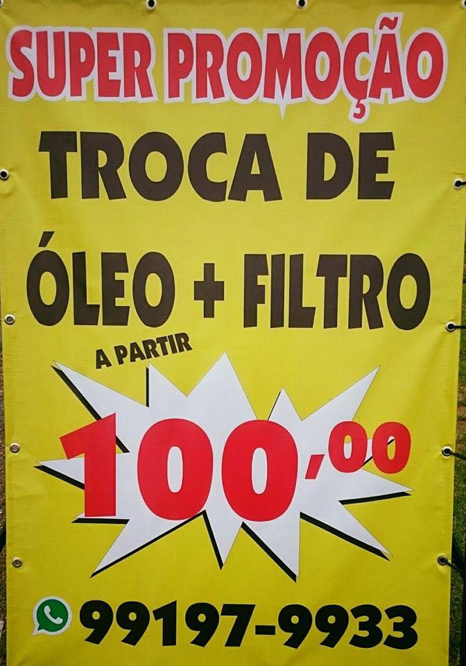 Serviços troca de óleo oncar