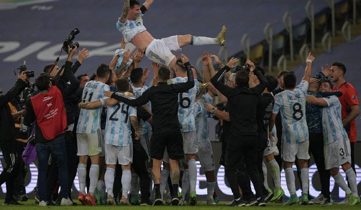 Argentina vence Brasil na Copa América e quebra jejum de títulos