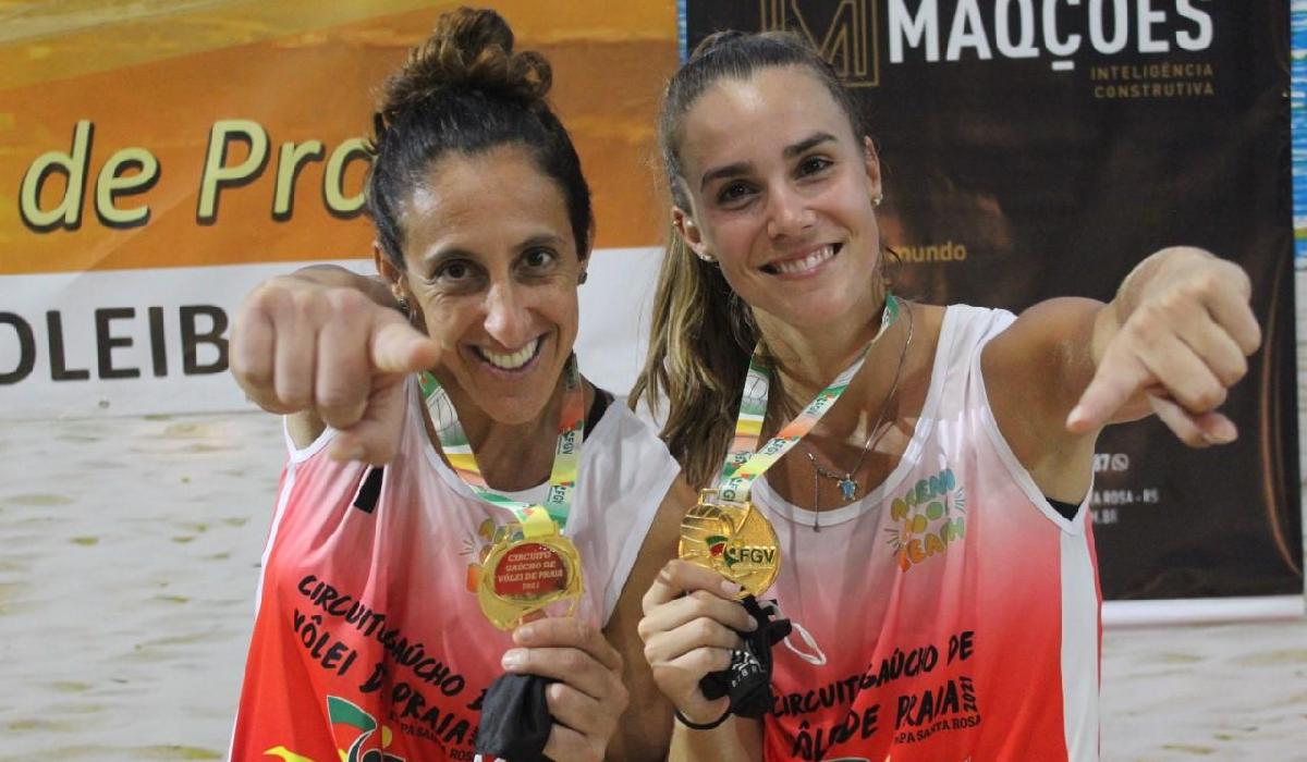 Atleta de Itapema é campeã do Circuito Gaúcho de Vôlei de Praia