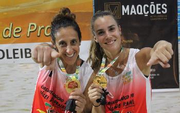 Atleta de Itapema é campeã do Circuito Gaúcho de Vôlei de Praia