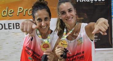 Atleta de Itapema é campeã do Circuito Gaúcho de Vôlei de Praia