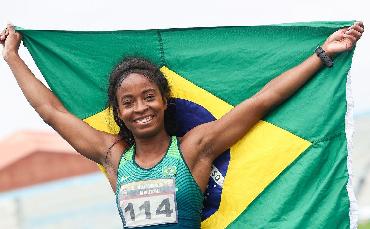 Atletismo: Brasil domina...