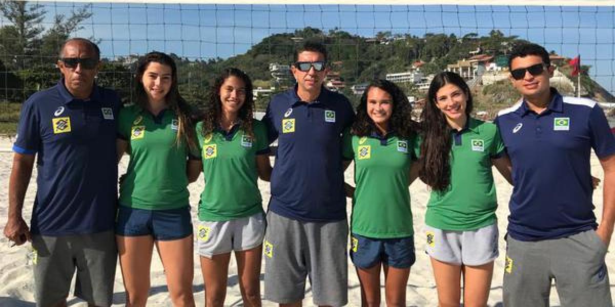 Brasil define duplas para o Mundial Sub-19 feminino