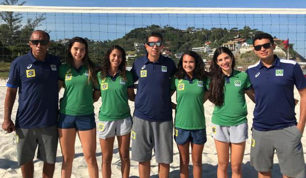 Brasil define duplas para o Mundial Sub-19 feminino