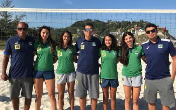 Brasil define duplas para o Mundial Sub-19 feminino