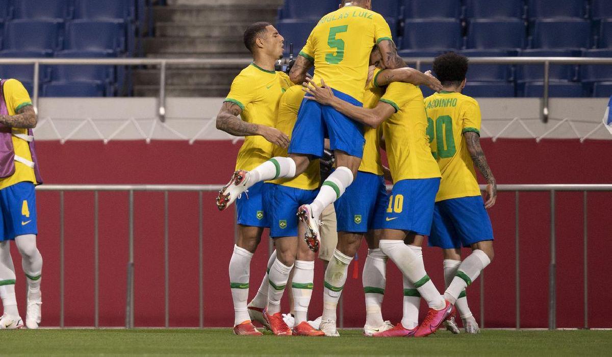 Brasil vence Egito e vai à semifinal do futebol masculino olímpico