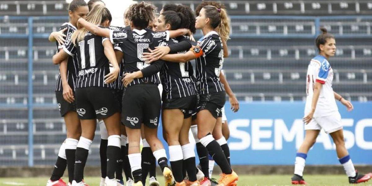 Brasileiro Feminino: Corinthians lidera e deixa Bahia na lanterna