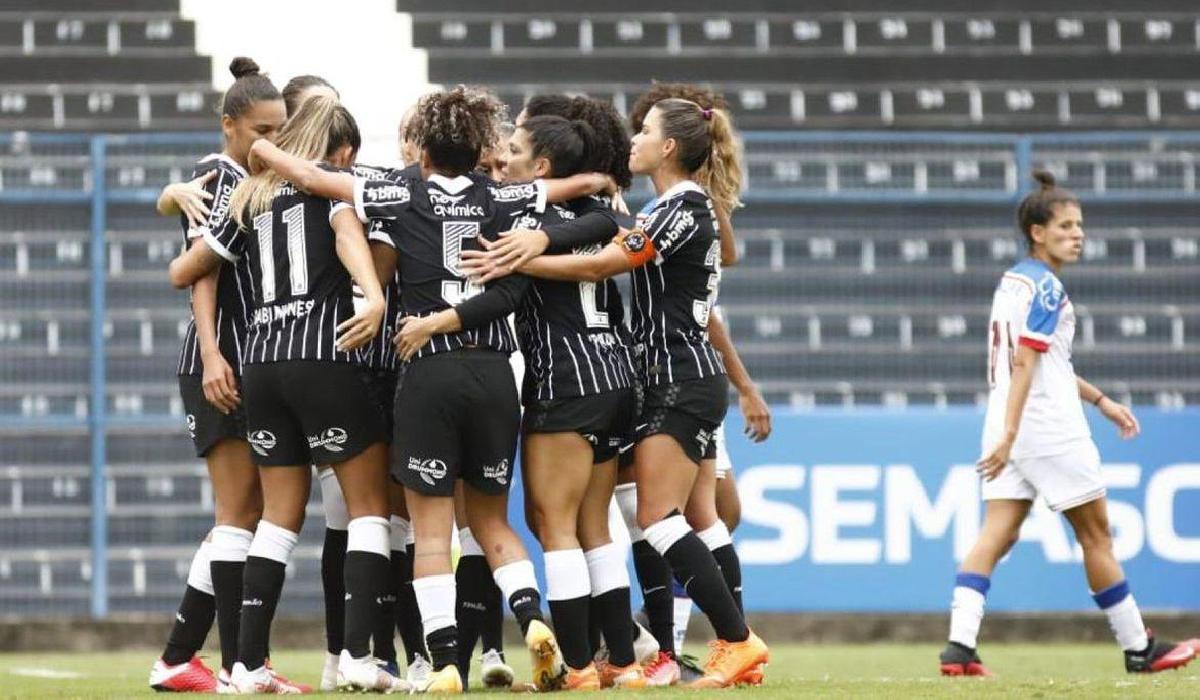 Brasileiro Feminino: Corinthians lidera e deixa Bahia na lanterna