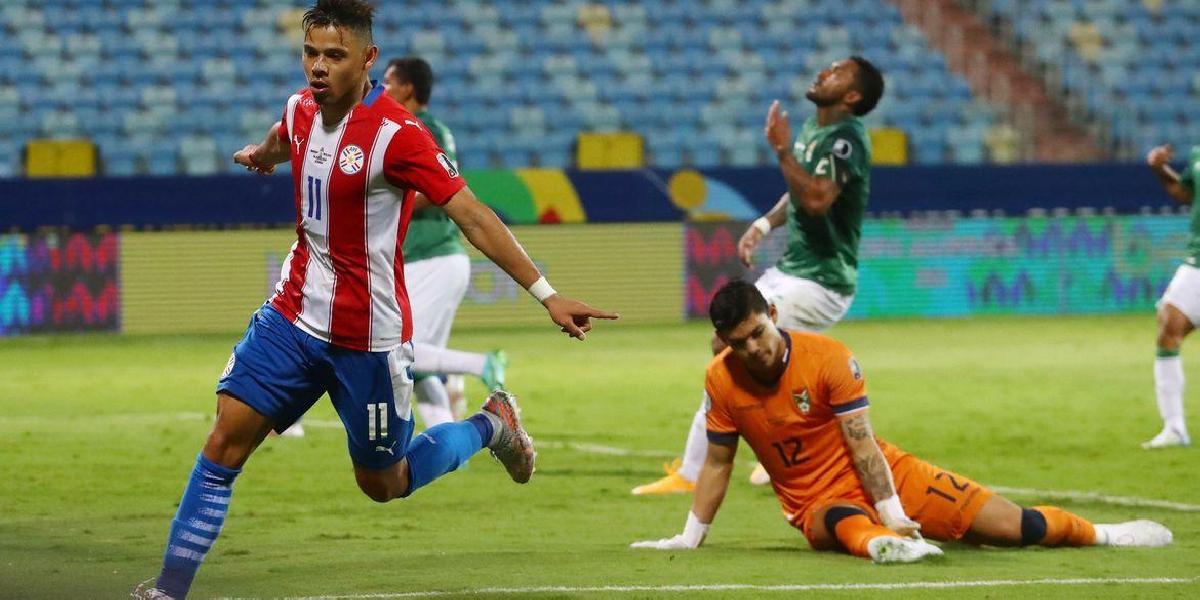 Com dois de Angel Romero, Paraguai estreia na Copa América com vitória