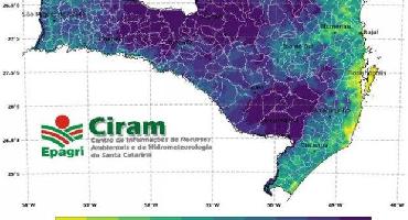 Defesa Civil e Ciram preveem temperaturas negativas e geada nesta terça-feira