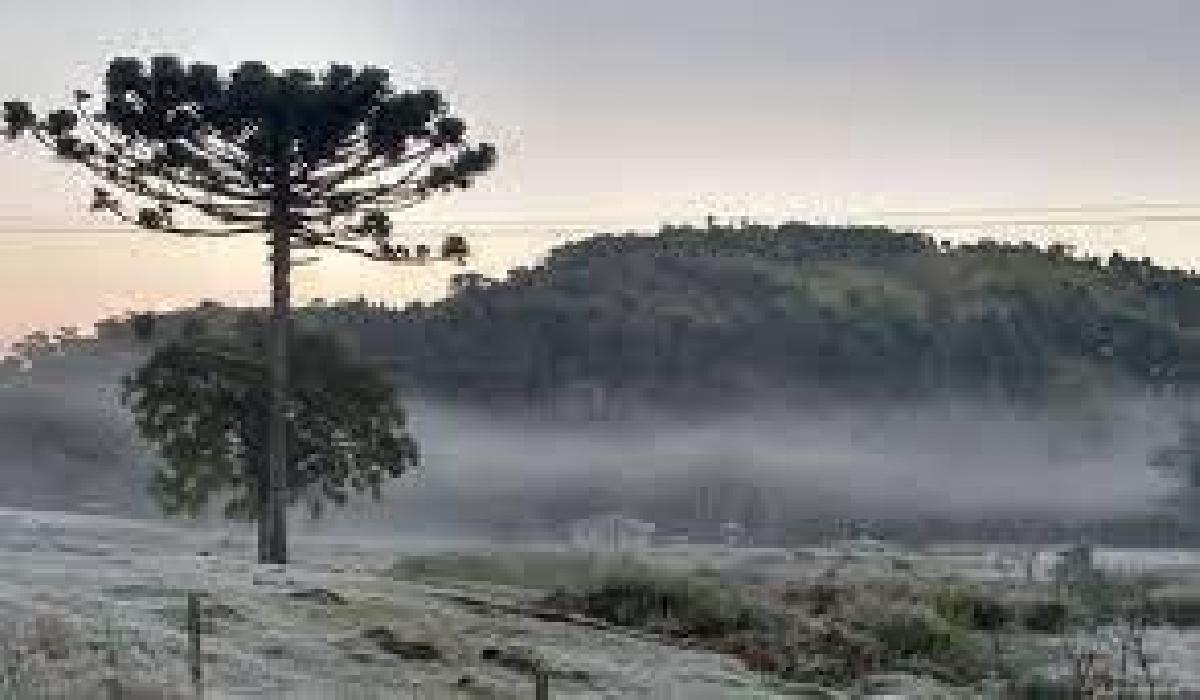 Frio intenso em Santa Catarina