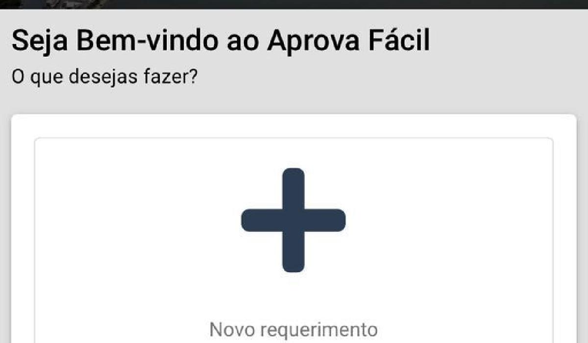 Habite-se deve ser solicitado através do Aprova Fácil