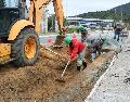 Inicia obra de implantação da rede coletora de esgoto no Estaleiro e Estaleirinho