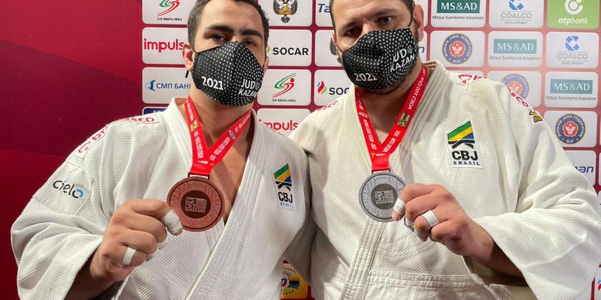 Judô do Brasil fecha Grand Slam de Kazan com 2 pratas e 2 bronzes