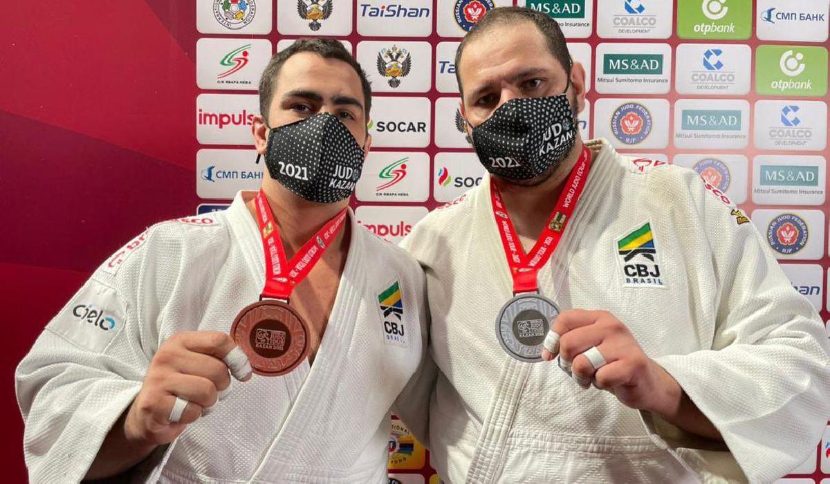 Judô do Brasil fecha Grand Slam de Kazan com 2 pratas e 2 bronzes