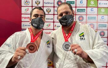 Judô do Brasil fecha Grand Slam de Kazan com 2 pratas e 2 bronzes