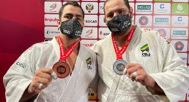 Judô do Brasil fecha Grand Slam de Kazan com 2 pratas e 2 bronzes