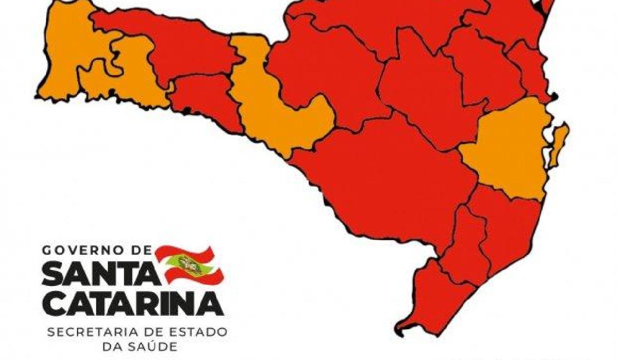 Matriz de Risco aponta 12 regiões em nível gravíssimo