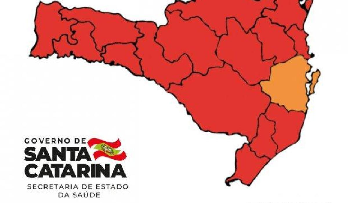 Matriz de risco aponta 15 regiões em risco gravíssimo