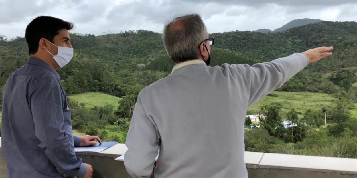 Meirinho visita área do Distrito Regional de Inovação