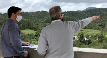 Meirinho visita área do Distrito Regional de Inovação