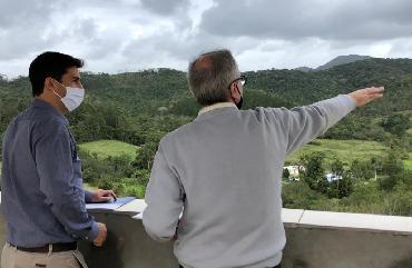 Meirinho visita área do Distrito Regional de Inovação