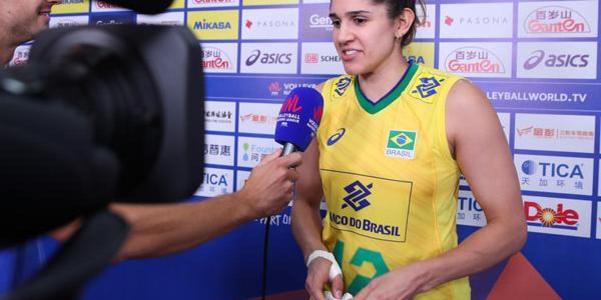 Natália é desfalque dos primeiros jogos da Liga das Nações