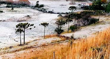 No final de semana o frio diminui um pouco em Santa Catarina