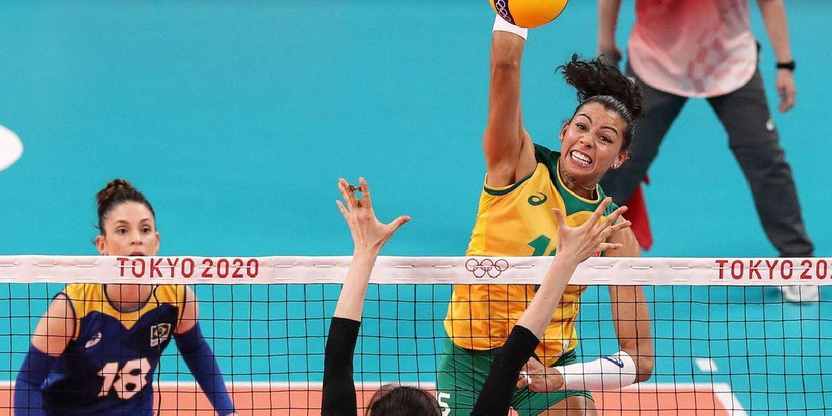 No vôlei feminino, Brasil vence Coreia do Sul na estreia olímpica