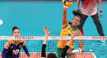 No vôlei feminino, Brasil vence Coreia do Sul na estreia olímpica