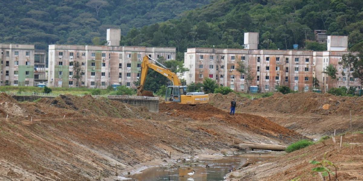 Obra do Rio das Ostras segue com três frentes de trabalho