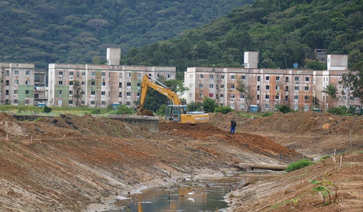 Obra do Rio das Ostras segue com três frentes de trabalho