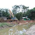 Obra em uma das pontes do Rio das Ostras segue para etapa final