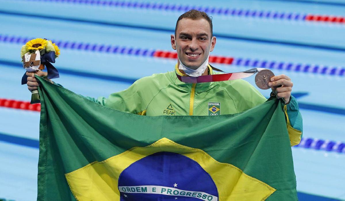 Olimpíada: Fernando Scheffer fatura bronze na natação