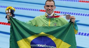 Olimpíada: Fernando Scheffer fatura bronze na natação