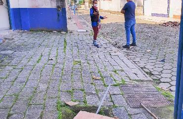 Patrick denuncia descaso da Prefeitura com moradores da rua 770