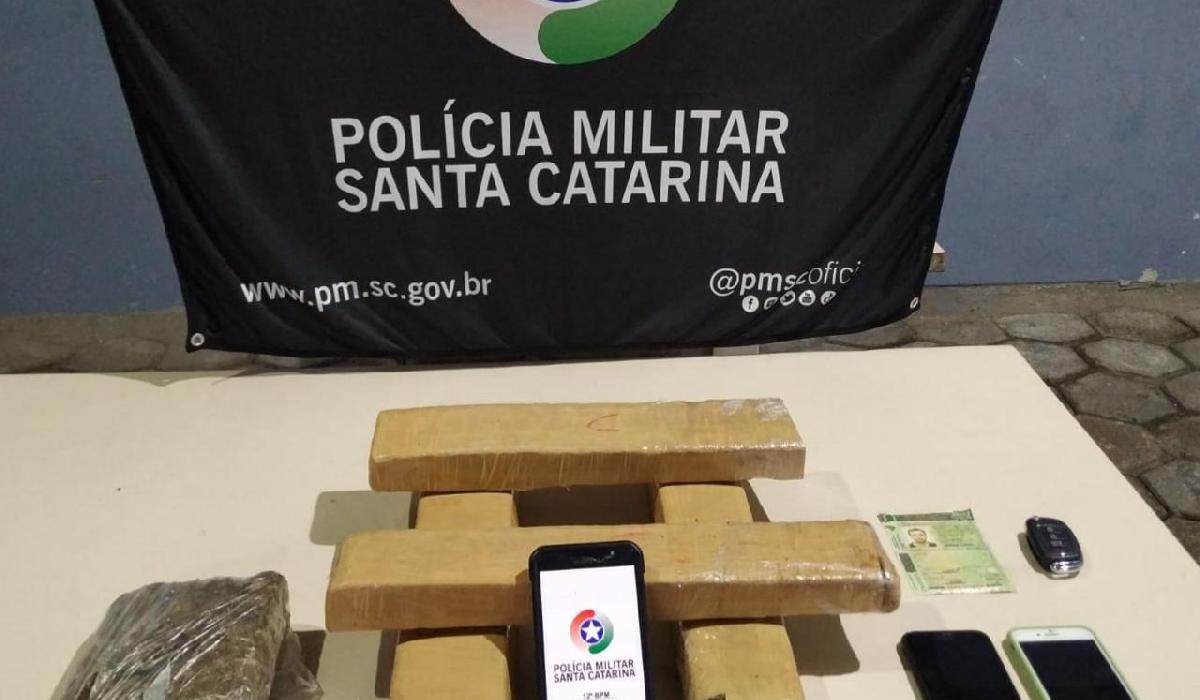 PM prende traficante que trazia droga para Balneário Camboriú