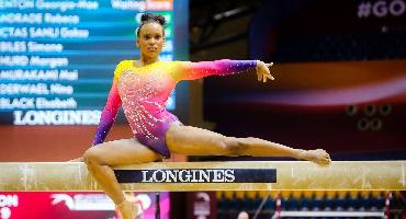 Rebeca Andrade fatura ouro na Copa do Mundo de Ginástica Artística