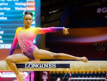 Rebeca Andrade fatura ouro na Copa do Mundo de Ginástica Artística