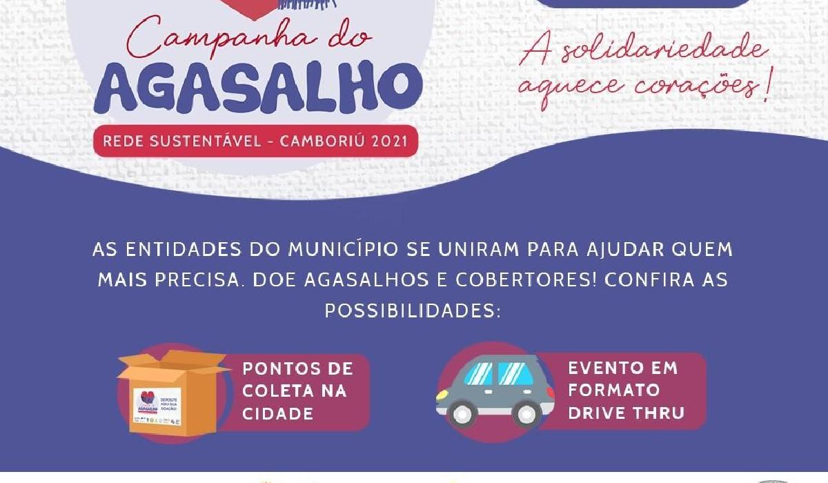 Rede Sustentável de Entidades promove Campanha do Agasalho em Camboriú