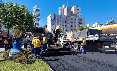 Requalificação Asfáltica ultrapassa...