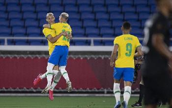 Richarlison brilha e Brasil vence Alemanha na estreia da Olimpíada