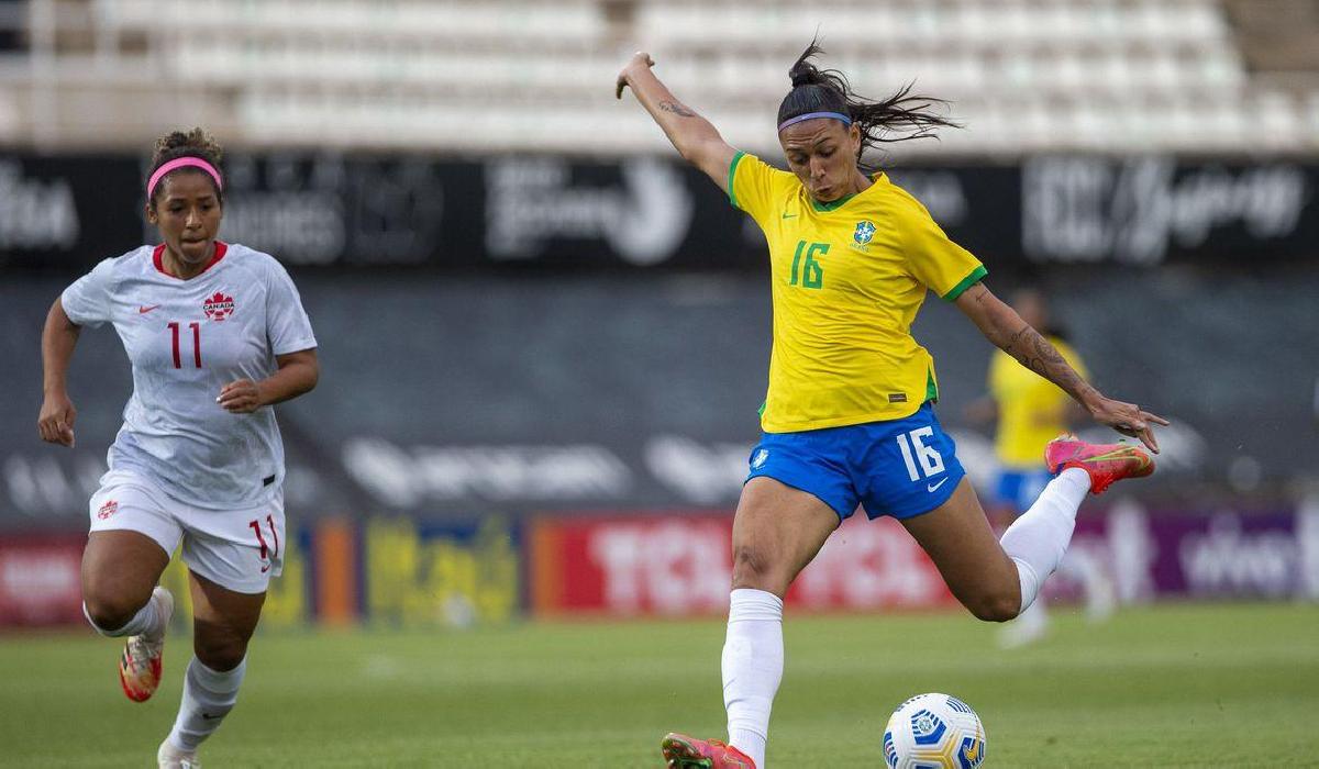 Seleção feminina empata com Canadá no último amistoso antes de Tóquio