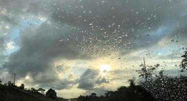 Semana de tempo instável com chuva