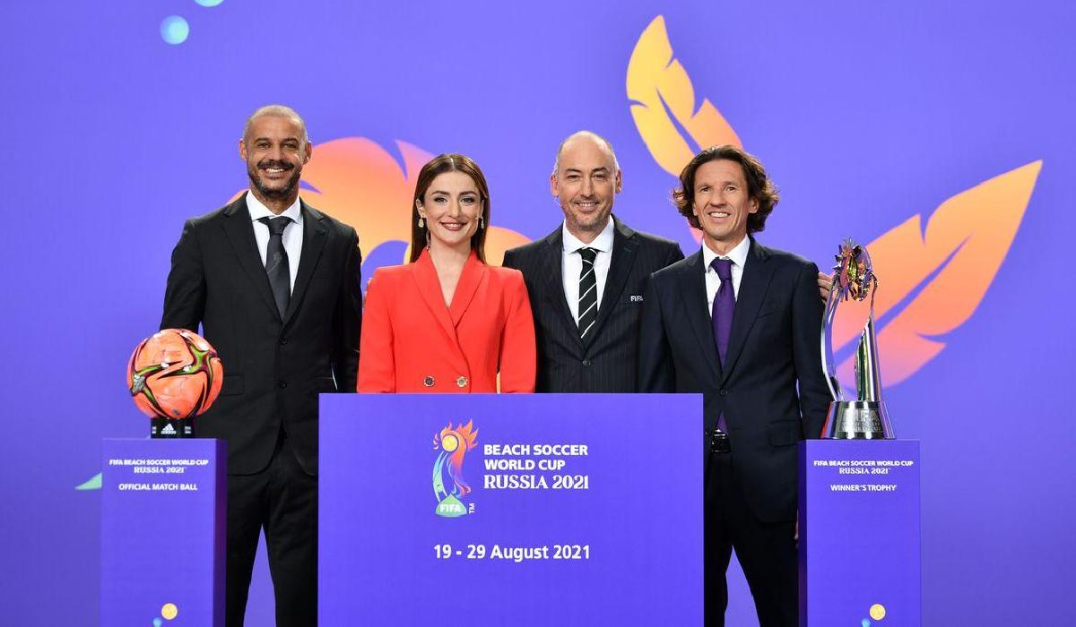 Sorteio define grupos da Copa do Mundo de Beach Soccer de 2021